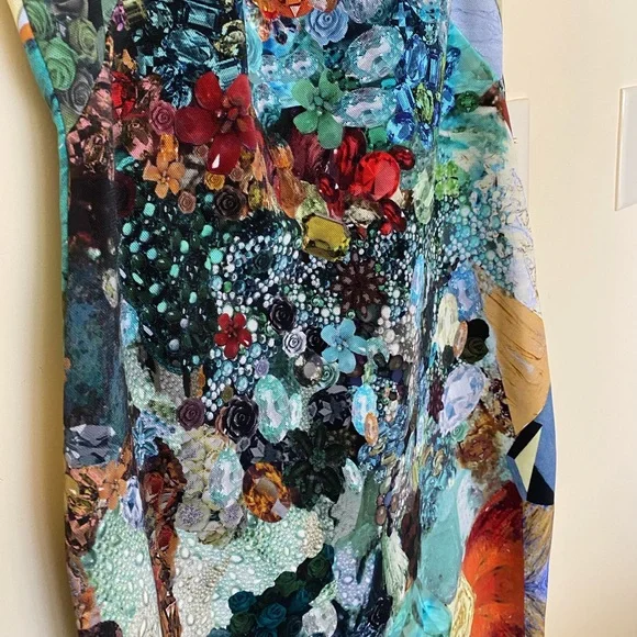 Nicole Miller Sleeveless Dress - Picture 9 of 12